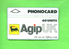 UK - Optical Phonecard/Oil Or Gas Rig Use Only As Scan - [ 2] Oil Drilling Rig