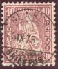 Heimat GL Glarus 1876-10-31 Vollstempel Auf Zu#38 Sitzende Helvetia - Usati