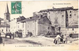 DIEULOUARD   Route Nationale Eglise Et Ancien Château Fort - Dieulouard