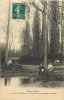 Cher - Ref 262- Massay - Les Bords De L Herbon -un Apres Midi De Printemps A Garreau  -carte Bon Etat - - Massay