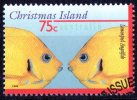 Christmas Island 1995 Marine Life 75c Lemonpeel Angelfish Used - - - Christmas Island