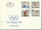 OI LOS ANGELES '84 , 1984., Yugoslavia, FDC - Ete 1984: Los Angeles