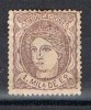 Sello 1 Milesima Alegoria 1870, Num 102 º - Used Stamps