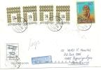 Cover Hungary To Honduras 1999 ( Europa Cept + Airplane Stamps) - Brieven En Documenten