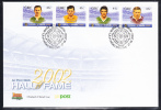 Ireland Scott #1432a FDC Strip Of 4 41c Hall Of Fame Athletes - FDC