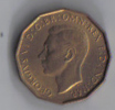 GREAT BRITAIN  - 3 PENCE BRASS 1938 UNC - F. 3 Pence