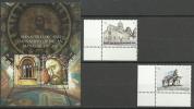 MONASTERY OF DECAN, Kosovo, 2009., Block + 2 Stamps, Left Down Corner - Kosovo