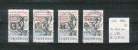 Luxemburg 1984 - Yv. 1041/44 Gest./obl./used - Oblitérés