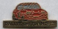 Pin's Voiture Rallye Des Flandres (Renault Peugeot Citroen) - Rally