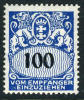 Danzig J38 Mint Hinged 100pf Postage Due From 1923-28 - Strafport
