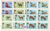 Bulgaria / Bulgarie 1967 Animals - Hunting 6v – MNH   Block Of Four - Wild