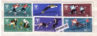 BULGARIA / Bulgarie 1967 O.GAMES - GRENOBLE   6v.- MNH - Hiver 1968: Grenoble