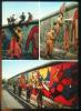 CPM Allemagne BERLIN  Le Mur De Berlin Soldats Démontant La Sculpture De Pariser Künstler Multi-vues - Muro Di Berlino