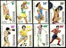 SAMOA SOUTH PACIFIC GAMES WOMAN BASKETBALL SPORT 1983 SET OF 8 STAMPS MINT SG639-46 READ DESCRIPTION!! - Samoa