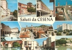 517 - CESENA - Saluti Da, Con Vedutine - Cesena
