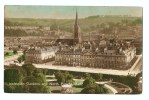 Bath - Institution Gardens And North Parade - Real Handcoloured Photos - Back Is Blank - Bath