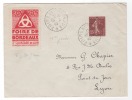 BT FOIRE DE BORDEAUX 1935 + VIGNETTE EXPO Du 16/6/35 (1er Jour) TTB Bureau Temporaire - Philatelic Fairs