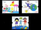 PORTUGAL 2011 - Courrier Escolaire, Dessins D'enfants  // 3v Neuf - Mnh Set - Nuovi