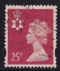 NORTHERN IRELAND GB 1993 - 2000 25p RED USED MACHIN STAMP SG N172.( J457 ) - Irlande Du Nord