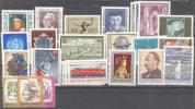 1977 Jahrgang Komplett ANK 1556-77 / Mi 1540-65 / Sc 1051-71+B341 / Y&T 1369-94 Postfrisch/neuf Sans Charn/MNH [hod] - Années Complètes