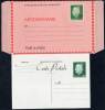 MONACO /  LOT DE 2 ENTIERS POSTAUX   (ref 2115) - Postal Stationery