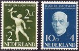 1954 Nationaal Luchtvaartfonds NVPH 647 / 648 Ongestempelde Serie - Ongebruikt