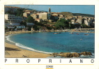 CORSE  LOT DE 3 CARTES  PROPRIANO    LE PORT ET LA VILLE - Corse