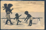 Silhouettes, Schattenbilder, Enfants, - Silhouettes