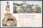 Gardes-Suisses, Drapeau, Carte Postale Historique De La Suisse, Soldats, - Other & Unclassified