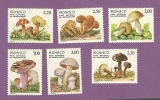 MONACO TIMBRE N° 1628 A 1633 NEUF SANS CHARNIERE CHAMPIGNONS DU PARC DU MERCANTOUR - Carnets