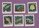 MONACO TIMBRE N° 1615 A 1620 NEUF SANS CHARNIERE POISSONS DU MUSEE OCEANOGRAPHIQUE - Carnets