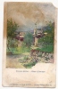 RONCEGNO KIRCHE-CHIESA DI RONCEGNO-OLD POST CARD-not Traveled (dameged) - Ante 1900