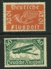 ● GERMANIA REICH 1919 - AEREI - N. A1 / A2 ** - Serie Completa - Cat. ? € - Lotto N. 3173 - Unused Stamps