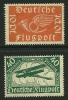 ● GERMANIA REICH 1919 - AEREI - N. A1 / A2 ** - Serie Completa - Cat. ? € - Lotto N. 3174 - Unused Stamps