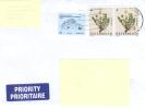2011 Austria Austriche Nice Cover Lettre Sent To Romania Plants Flora Used Oblitere - Cartas & Documentos