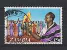 Zambia 1974 - 50th Birthday Of President Kaunda, 15 N.  Y&T 118  Mi. 122  Used - Zambia (1965-...)