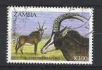 Zambia 1992 - Fauna, Antilope, 100 K.  Y&T 561  Mi. 606  Used - Zambia (1965-...)