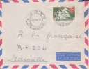 Moundou Tchad Afrique Colonie Française Lettre Par Avion Pour Marseille Marcophilie - Covers & Documents