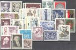 1970 Jahrgang Komplett ANK 1350-82 / Mi 1320-52 / Sc 858-87+693+B326 / Y&T 1150-81 Postfrisch/neuf Sans Charniere/MNH - Full Years