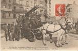 SERVICES DES SAPEURS POMPIERS De La Ville De Paris. Voiture-Fourgon Pour Le Transport Des Hommes Et Des Engins - Firemen