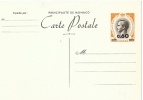 REF LACH - MONACO RAINIER III - CARTE POSTALE 60c /25c ORANGE NEUVE  STORCH RAI D2 - Postal Stationery