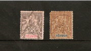 REUNION N 39/40 Oblitéré - Used Stamps