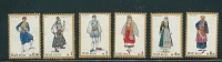 Greece 1972 National Costumes Set 7 Values MNH V11778 See Description - Unused Stamps
