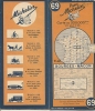 CARTE-ROUTIERE-MICHELIN-1     942-2-N  69--BOURGES-MACON-PA S  DECHIREE-TBE - Cartes Routières