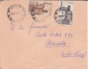 ABECHE > TRANSIT > FORT LAMY - TCHAD Colonies Francaises - Lettre - Marcophilie - Lettres & Documents