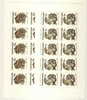 CESKOSLOVENSKO MNH** MICHEL KB 3017/21 MUSHROOMS CHAMPIGNONS - Hojas Bloque