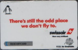 UNITED KINGDOM - MERCURY CARD - SWISSAIR - AIRPLANE - MINT - [ 4] Mercury Communications & Paytelco