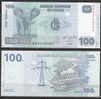 CONGO DEM. REP.  : Banconota 100 Franchi - 2007 - FDS - Sin Clasificación