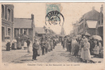 59 - Caudry - La Rue Bonneville, Un Jour De Marché - Editeur: B.F N° 5 - Caudry