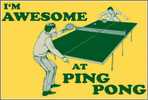 Table Tennis Stamped Carte Postal 1275 -3 - Table Tennis